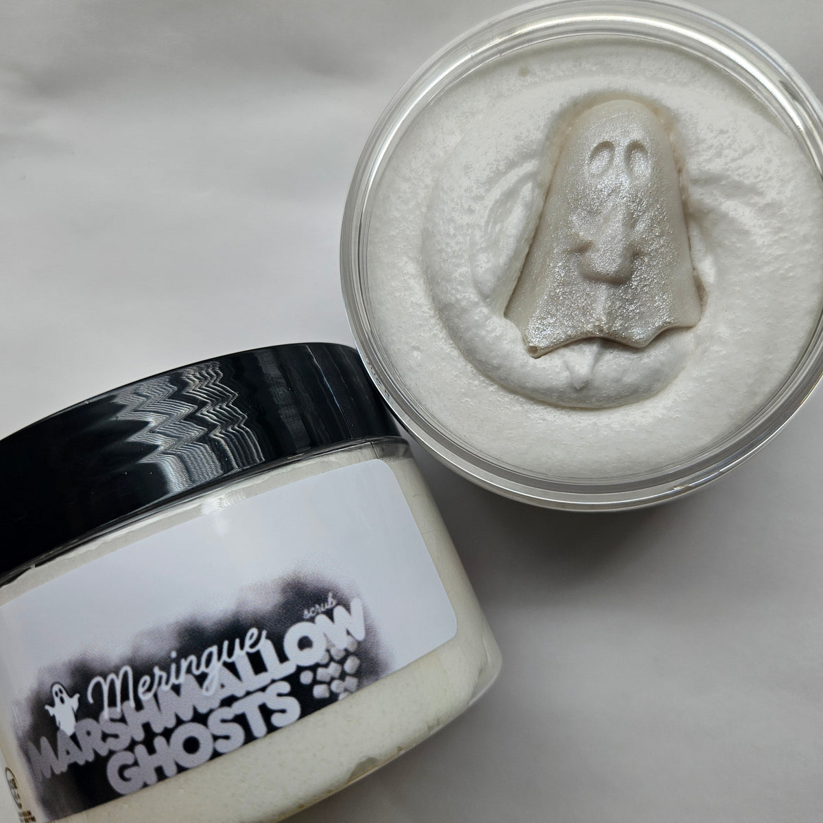 Meringue Marshmallow Ghosts