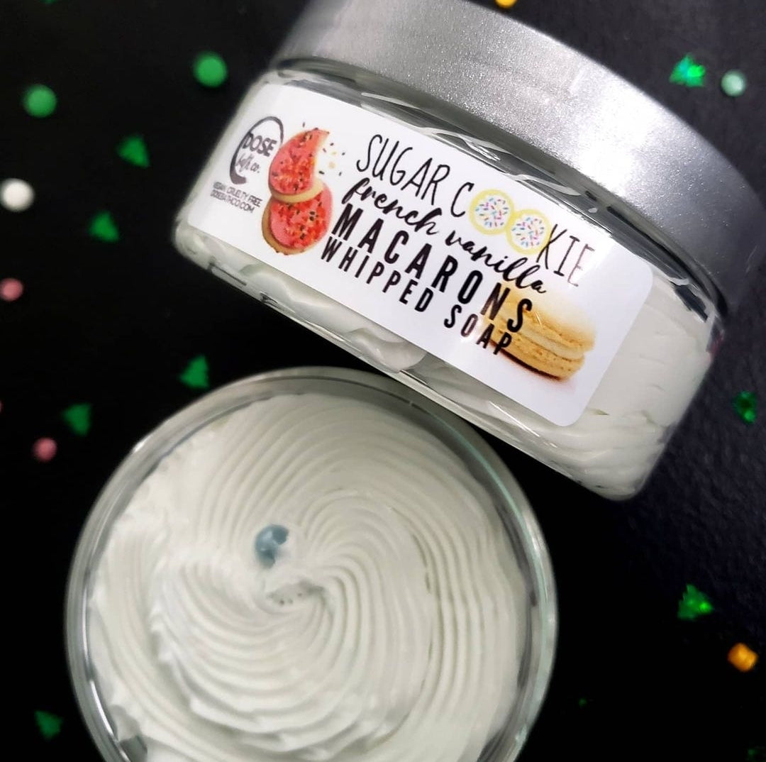 Sugar Cookie Macarons Whip/Scrub