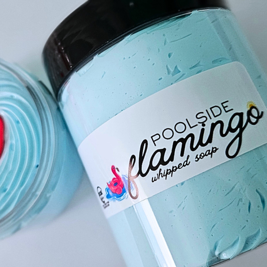 Pool Side Flamingo Whipped Soap