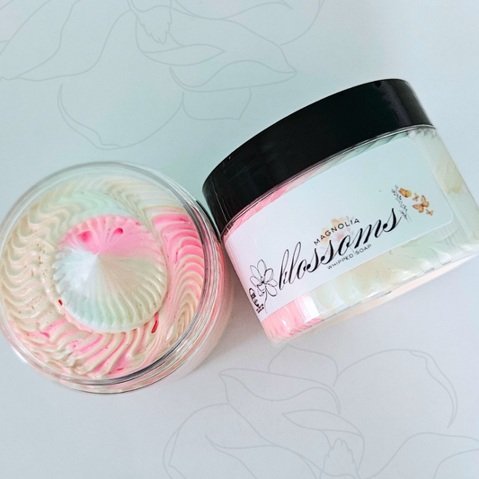 Magnolia Blossoms Whipped Soap