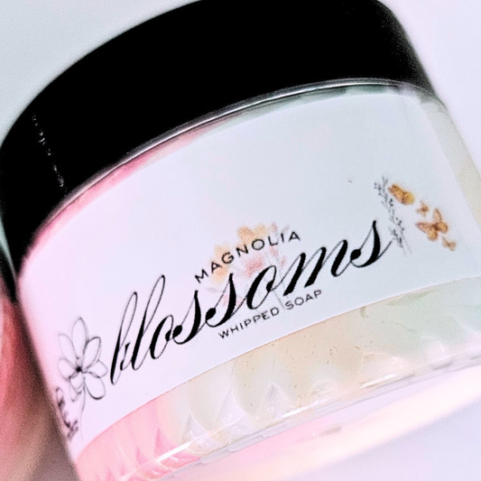 Magnolia Blossoms Whipped Soap
